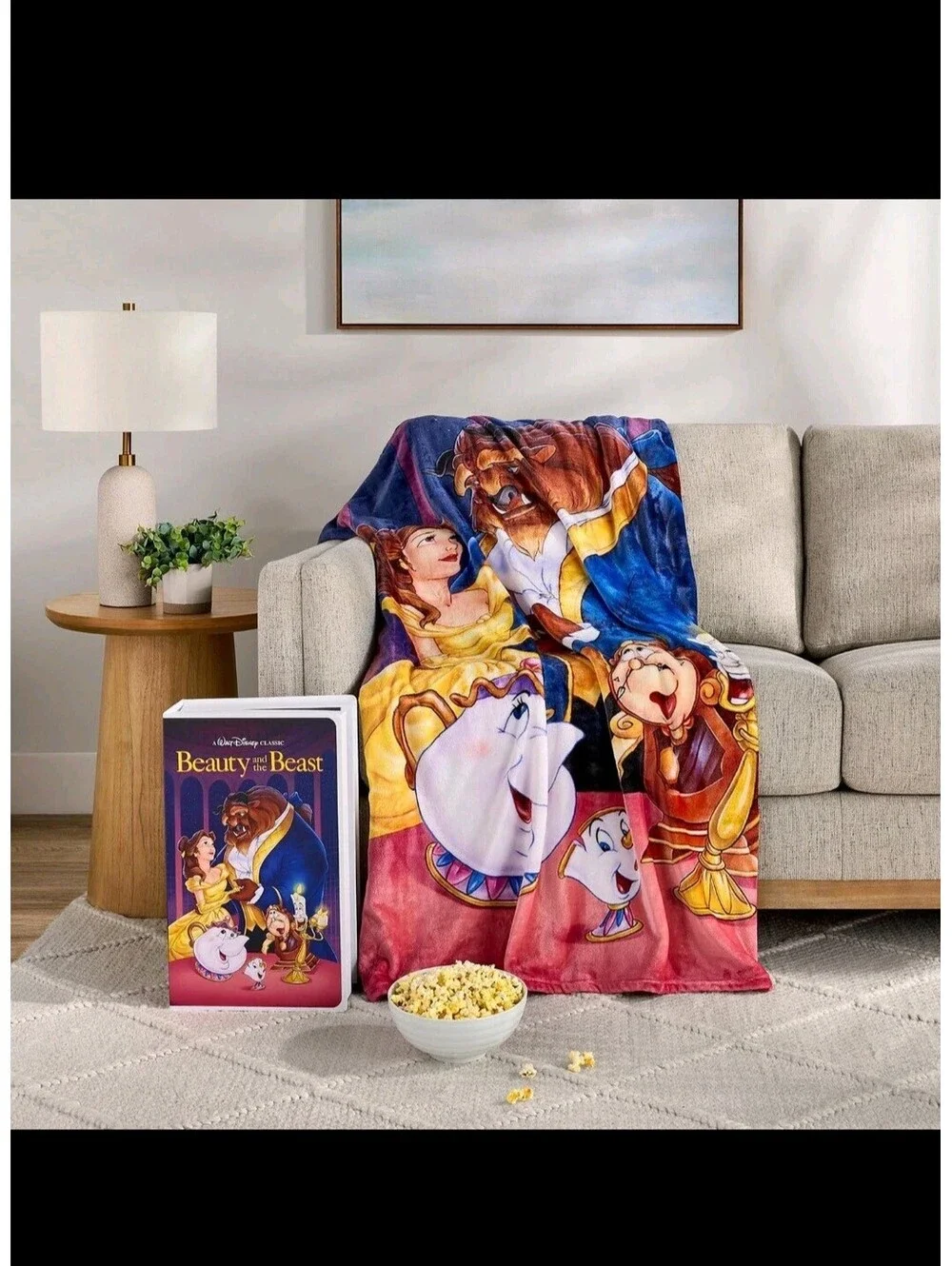 4Set - Disney Classic VHS Boxed Silk Touch Throw Blanket 50